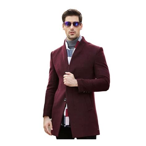 manteau versace jean bordeaux|Versace Manteaux Homme .